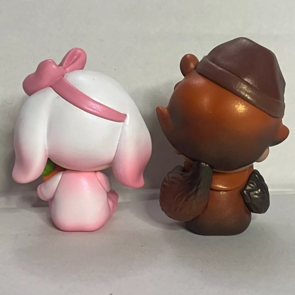 Popmart X Dimoo World Forest Night Raccoon and Bunny Lot - Picture 2 of 2